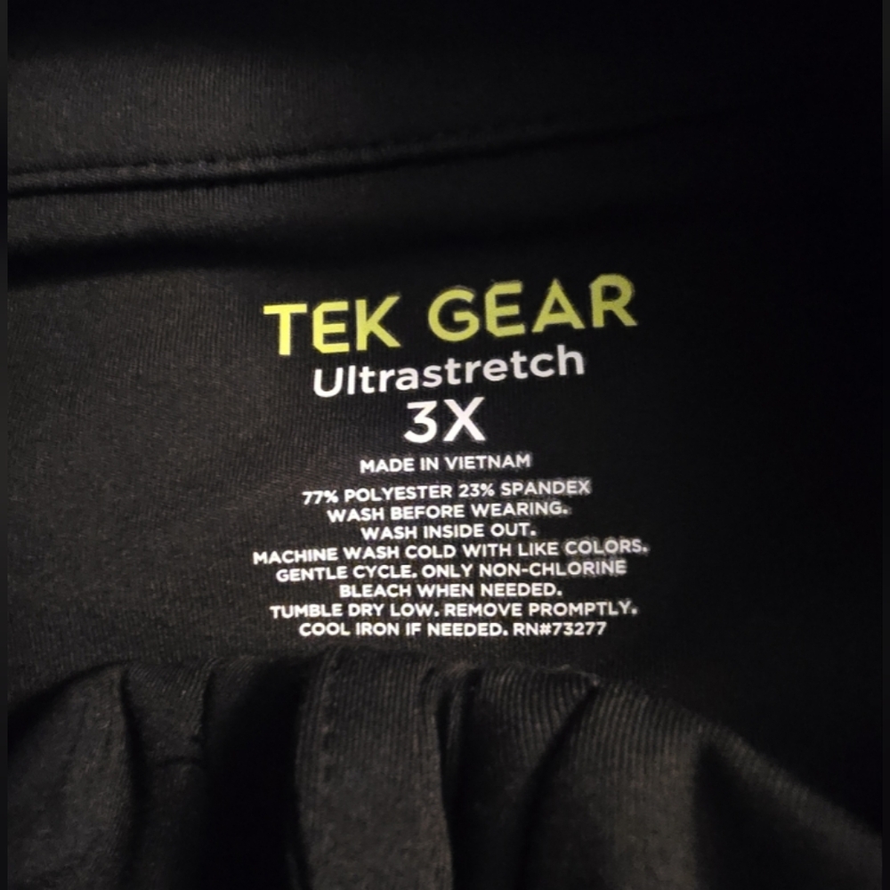 Tek GearPlus Size Tek Gear® Ultrastretch Performance Jacket sz 3X - Picture 5 of 5